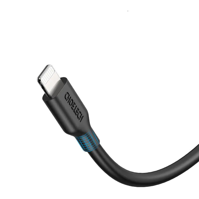 CHOETECH 2m Fast-Charge USB-C/Lightning Cable