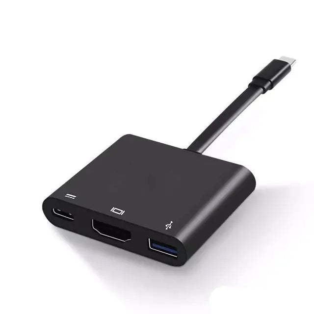 USB 3.1 Type-C to HDMI Adapter Cable with Hub