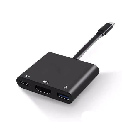 USB 3.1 Type-C to HDMI Adapter Cable with Hub