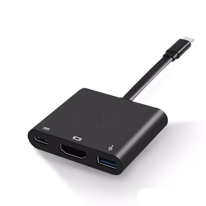 USB 3.1 Type-C to HDMI Adapter Cable with Hub